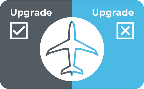 MRO email segmentation for aircraft in need of an interior upgrade